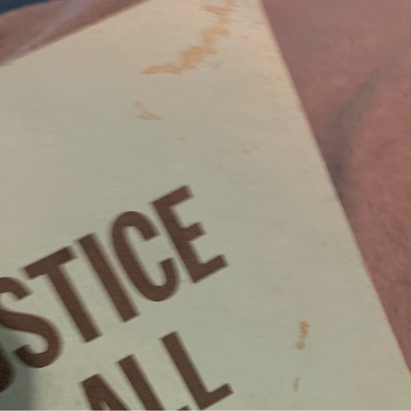 INJUSTICE FOR ALL By Anne Strick - uncorrected proof 1976 - Picture 4 of 6